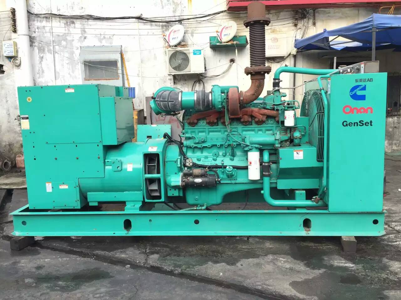 泉山租赁发电机-柴油发电机不正常冒烟的原因